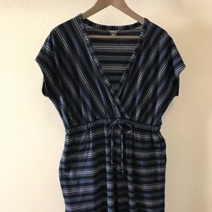 Comfy Mexican blanket dress from Eddie Bauer